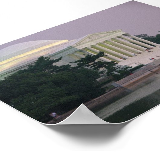 ジェファーソン記念碑 ポスター (角)