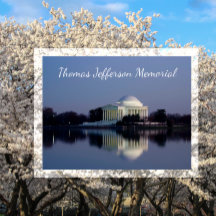 ジェファーソン記念館、潮溜まりの反射