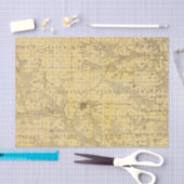 ジェファーソン郡、アイオワ州の地図 薄葉紙 (クラフト)