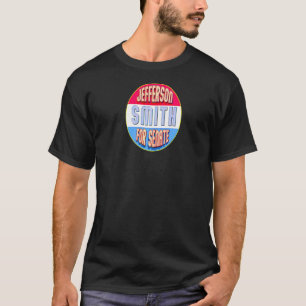 ジェファーソン・スミス元老院バッジフィクション上院議員 Tシャツ