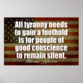 ジェファーソン：ティラニーは… ポスター (正面)