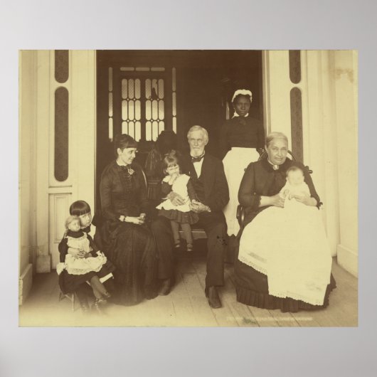 ジェファーソン・デイビスとE・ウィルソンによる3世代 ポスター (正面)