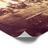 ジェファーソン・デイビス就任式 ポスター (角)