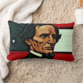 ジェファーソン・デイヴィス大統領 ランバークッション (ブランケット)