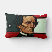 ジェファーソン・デイヴィス大統領 ランバークッション (裏面)