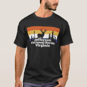 ジェファーソン・ナショナル・フォレスト・バージニア Tシャツ (正面)
