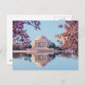 ジェファーソン・メモリアルの美しい質感の写真 ポストカード (正面/裏面)