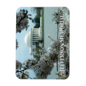 ジェファーソン・メモリアル,さくらんぼの花 マグネット (縦)