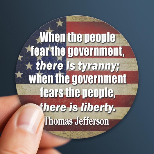 ジェファーソン:リバティ対ティラニー ラウンドシール