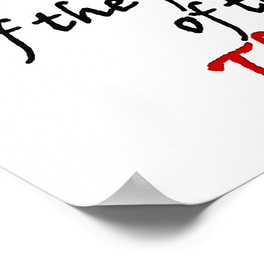 ジェファーソン：政府を阻止しろ！ ポスター (角)