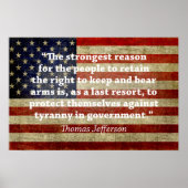 ジェファーソン:武器を持つ権利 ポスター (正面)