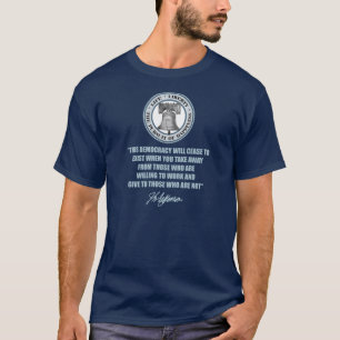ジェファーソン-福祉国家 Tシャツ