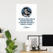 ジェファーソン – 自由の木 ポスター (ホームオフィス)