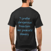 ジェファーソン Tシャツ (裏面)