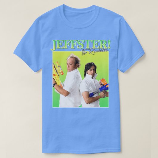 ジェフスターヴィンテージレトロデザイン Tシャツ (デザイン正面)