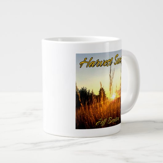 ジェフベントンハーベストサンセットファンマグ ジャンボコーヒーマグカップ (正面右)