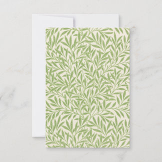 ジェフリーとCo. Willowプリントカード サンキューカード