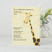 ジェフリー・キリン誕生日パーティーへの招待 招待状 (スタンド正面)