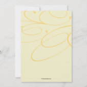 ジェフリー・キリン誕生日パーティーへの招待 招待状 (裏面)