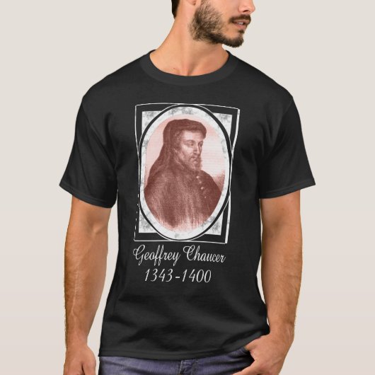 ジェフリー・チョーサー Tシャツ (正面)