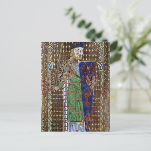 ジェフリー・プランタゲネの墓の額 ポストカード (スタンド正面)