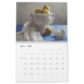 ジェフ厳選されたリーMグリーンアーティスト カレンダー (3月 2026)