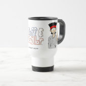 ジェフ及びテイラーのマグ トラベルマグ (正面右)