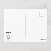 ジェフ・ウィリスアートの「あなたのことを応援してる - 早期回復を！」 ポストカード (裏面)