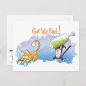 ジェフ・ウィリスアートの「あなたの回復を応援してるよ！早く治してね！」 ポストカード (正面/裏面)