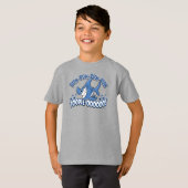 ジェフ・ウィリス・アートによるBUM BUM SHARK Tシャツ (正面フル)