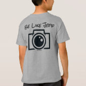 ジェフ·Tシャツのように Tシャツ (裏面)