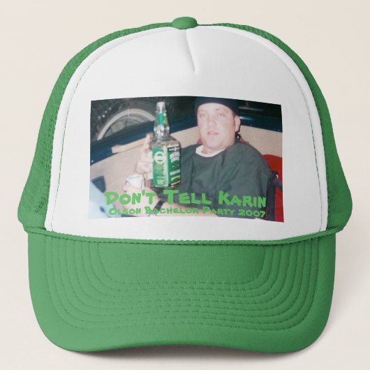 ジェフOlsonの結婚式の帽子 キャップ (正面)