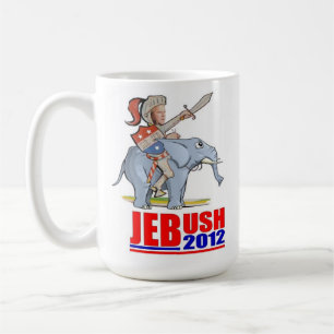 ジェブブッシュGOPホワイトナイト コーヒーマグカップ