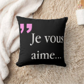 ジェブーアイムバレンタイン両面白黒枕 クッション (ブランケット)