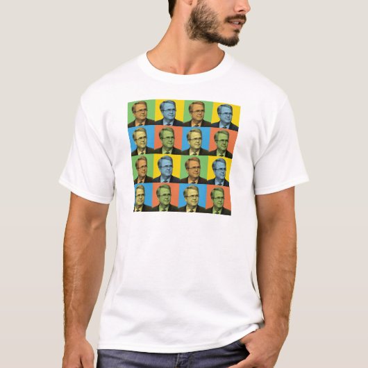 ジェブ・ブッシュの破裂音芸術 Tシャツ (正面)