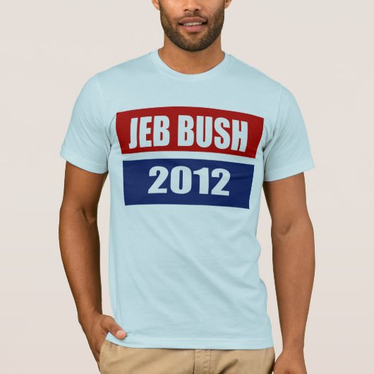ジェブ・ブッシュ2012年 Tシャツ (正面)