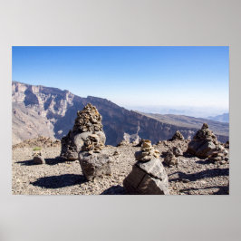 ジェベル・シャムス – オマーンのスルタナート ポスター