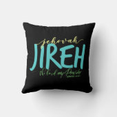 ジェホバ・ジレChristian Detcor, Jireh クッション (裏面)