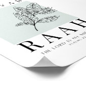 ジェホヴァラアプリント可能 ポスター (角)