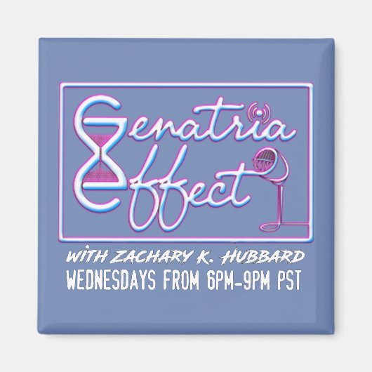 ジェマトリア効果 – 冷蔵庫磁石 マグネット (正面)