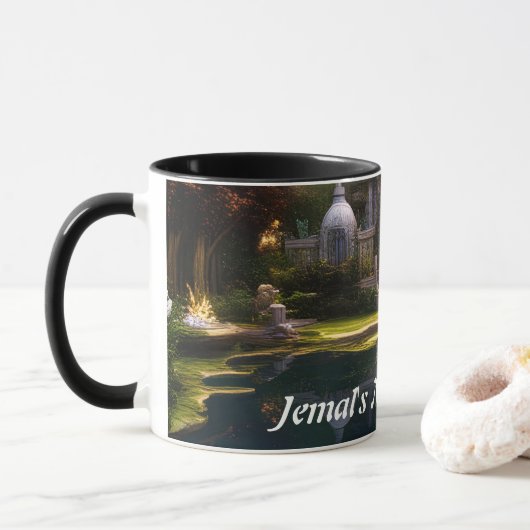 ジェマル朝のお茶 マグカップ (ドーナツ)
