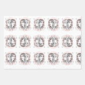 ジェミエレガントニスタイル ラッピングペーパーシート (正面2)