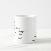 ジェミニおもしろいインスパイア&デイリー・ユース&ギフトのデザイン モーフィングマグカップ (中央)