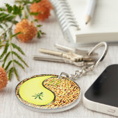 ジェミニとファイヤーヤギ キーホルダー (正面右)