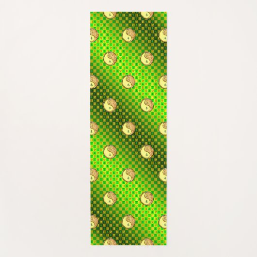 ジェミニとファイヤーヤギ ヨガマット (正面)