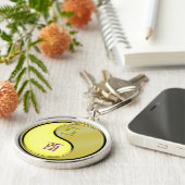 ジェミニとメタルルースター キーホルダー (側面)