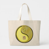 ジェミニとメタルルースター ラージトートバッグ (裏面)