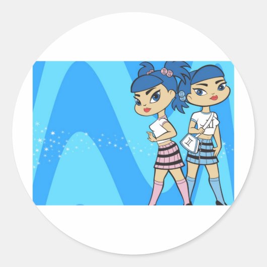 ジェミニのシール ラウンドシール (正面)