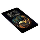 ジェミニをテーマにした栄養価 マグネット (右側)