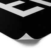 ジェミニアストロロジーワードコラージュプリント ポスター (角)